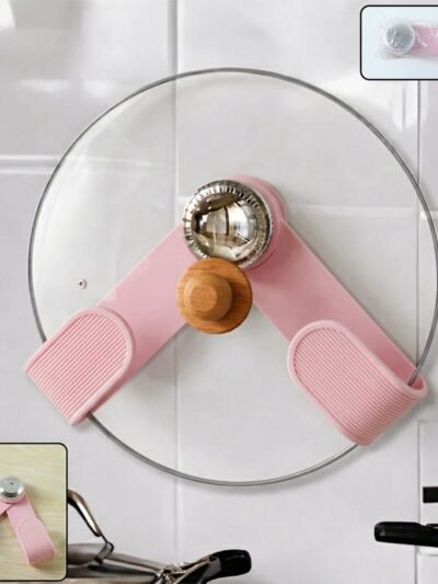 Adjustable Pot Lid Holder – Secure & Heat Resistant Kitchen Tool
