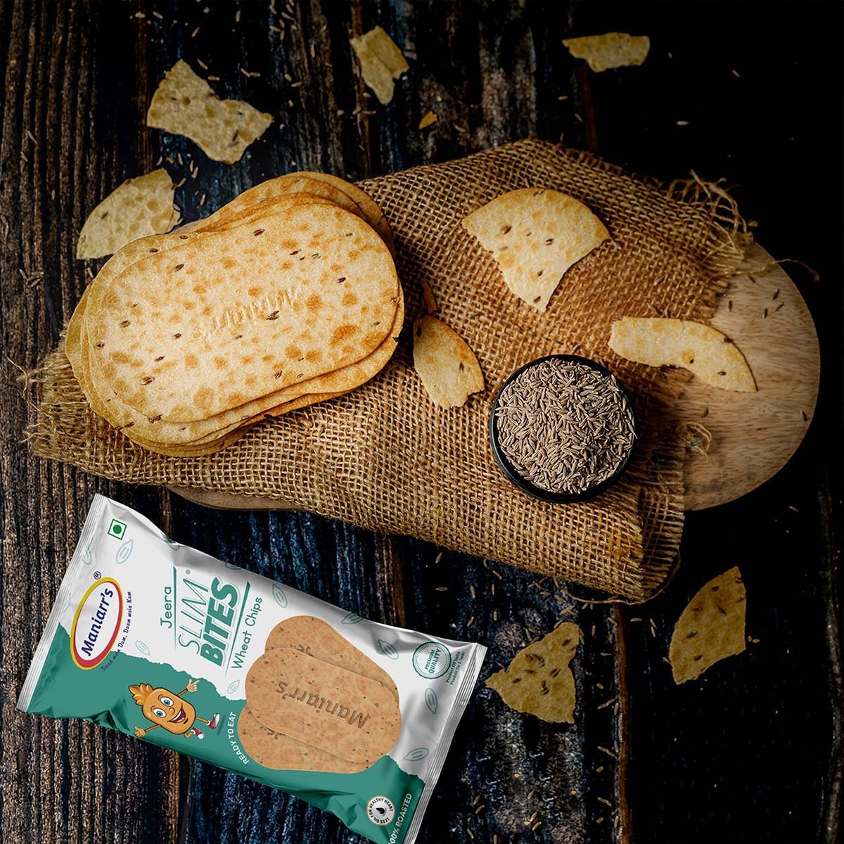 Jeera Slim Bites � Gluten-Free & Healthy Snack | Maniarr's