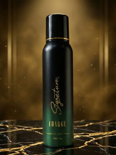 Signature Charge Body Spray – Long Lasting masculine scent for Men