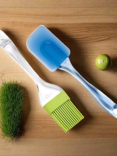 Silicone Spatula Pastry Brush Set – Non-Stick Baking Tools | Bake & Dwell