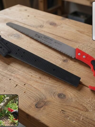 Garden Pruning Saw – Heavy-Duty 300mm Sharp Serrated Blade