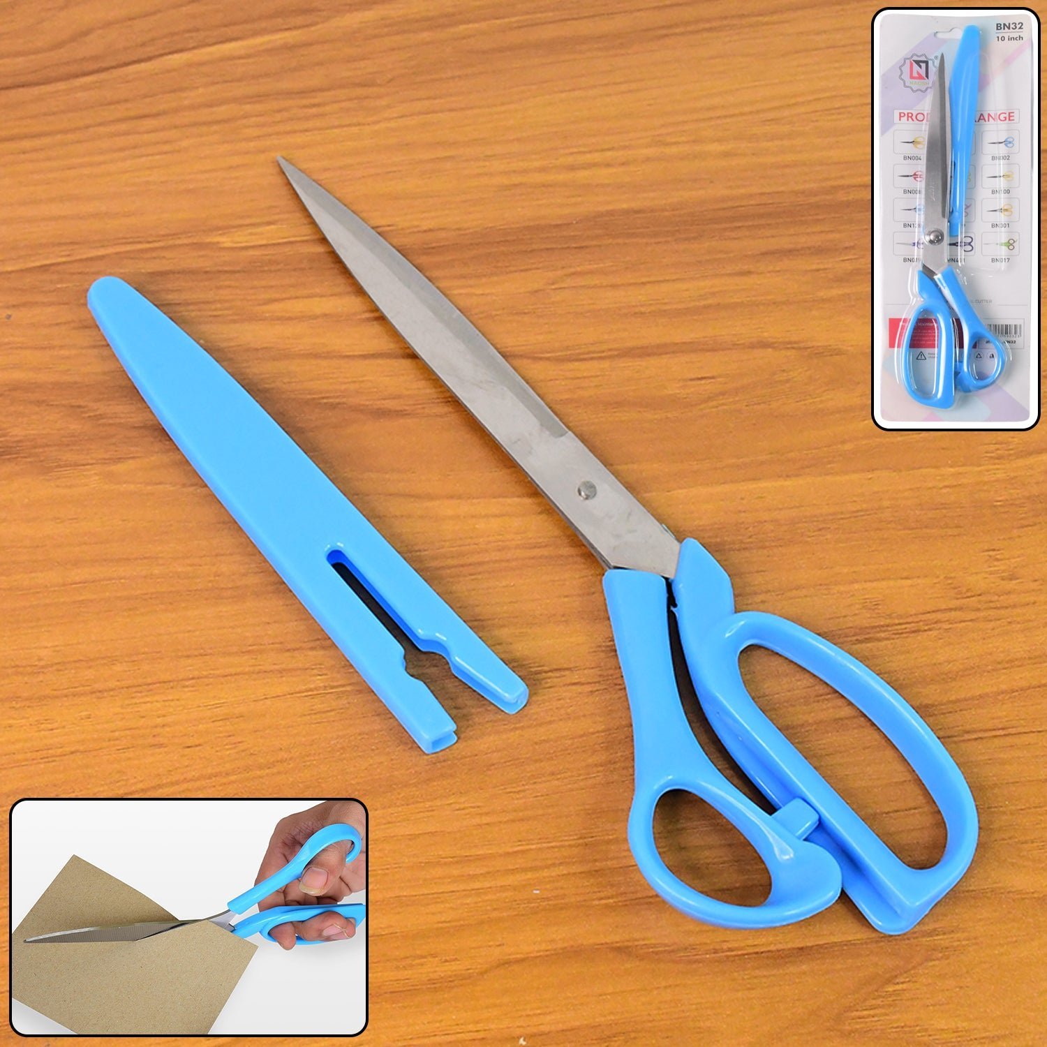 Fabric Scissors – 10-inch Carbo Titanium Steel for Crafts | Cisora