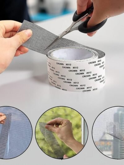 Mosquito Net Repair Tape – Strong Adhesive & Durable Mesh Roll