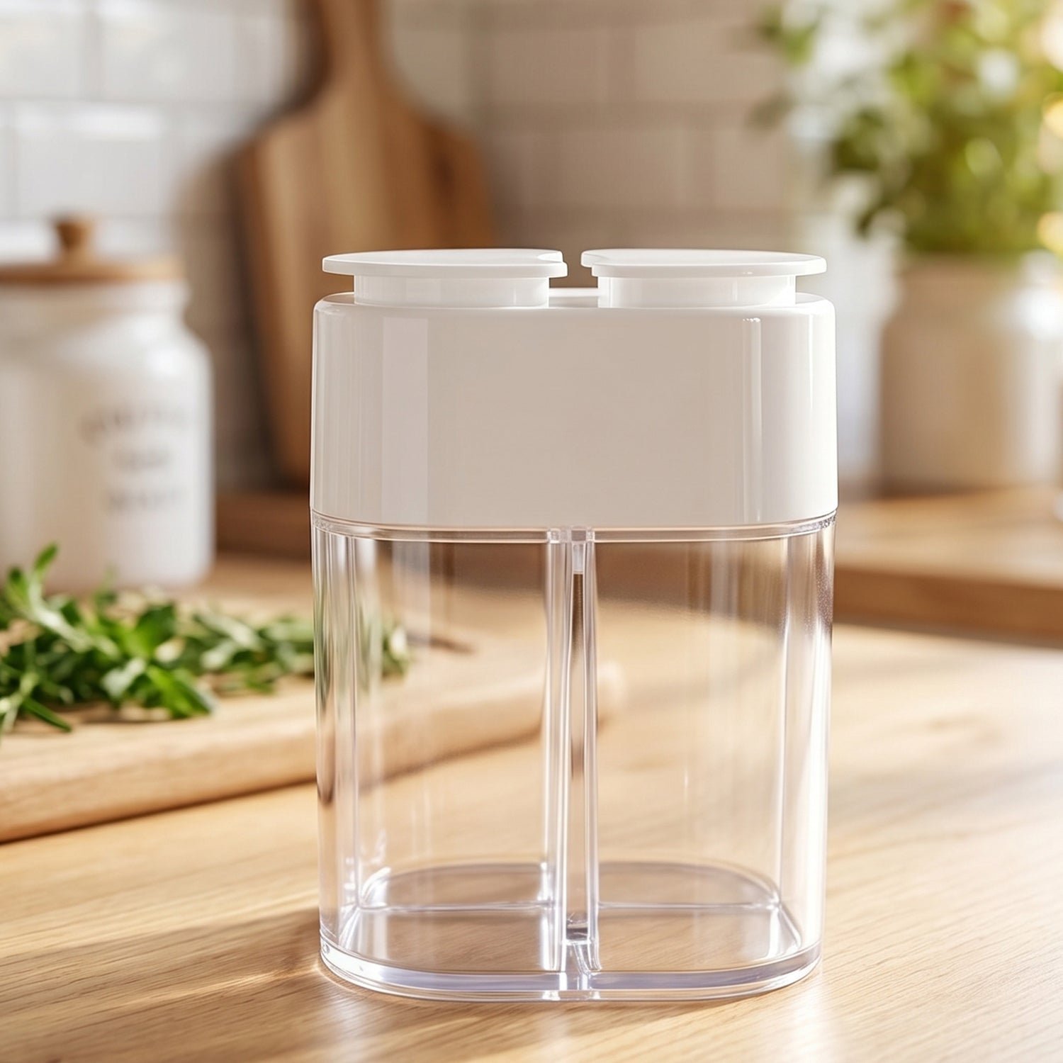 4 Compartment Kitchen Storage Container � Space-Saving Organizer