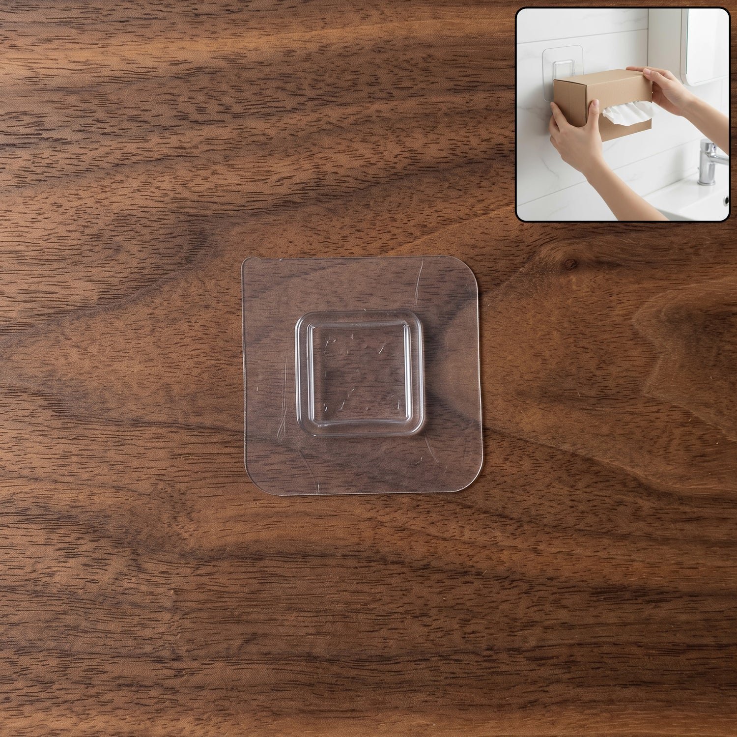 Self-Adhesive Wall Hook � Easy No-Drill Mount for Home & Office