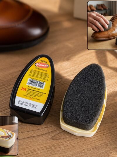 Maxwax Neutral Shoe Shiner � Quick & Easy Leather Polish