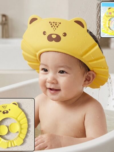 Baby Shower Cap – Waterproof Ear Protection & Adjustable Fit