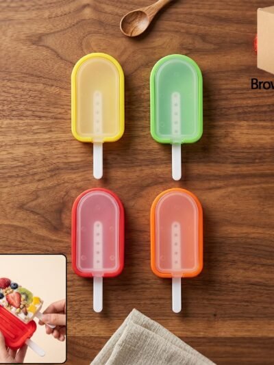Silicone Popsicle Mold Set – Reusable & Easy Release for Healthy Snacks