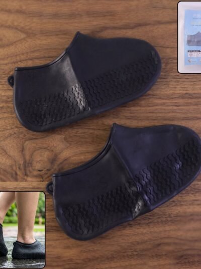 Reusable Waterproof Silicone Shoe Cover � Compact & Non Slip