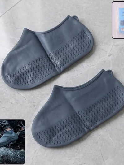 Reusable Waterproof Silicone Shoe Cover � Stay Dry & Non-Slip