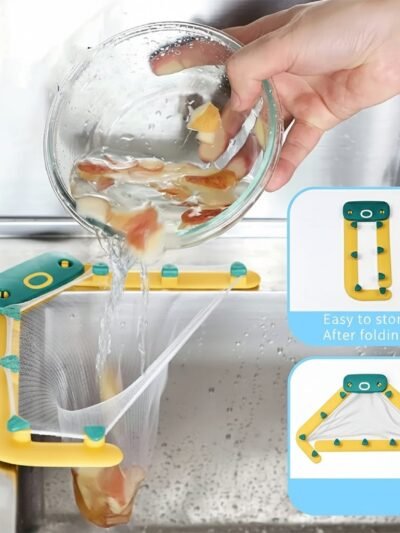 Kitchen Sink Corner Filter Holder – Compact Multipurpose Rack