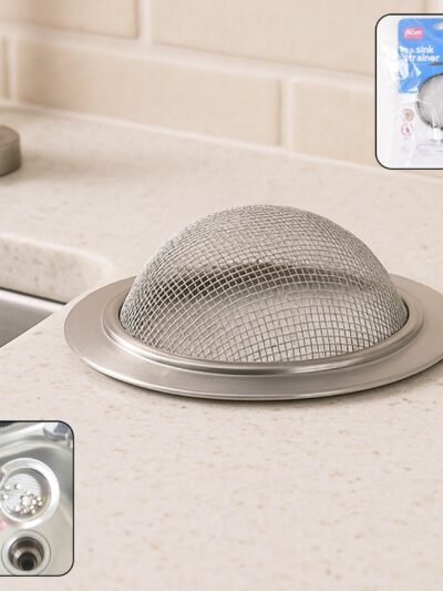 Stainless Steel Sink Strainer – Durable Anti-Clog Kitchen Filter
