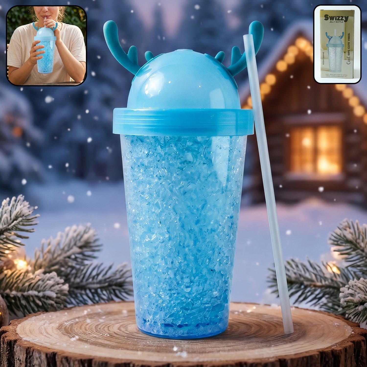 Jelly Tumbler � Reusable & Stylish 500ml Travel Cup