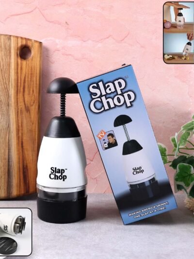 Vegetable & Fruit Chopper – Manual Slap Chop for Quick Prep