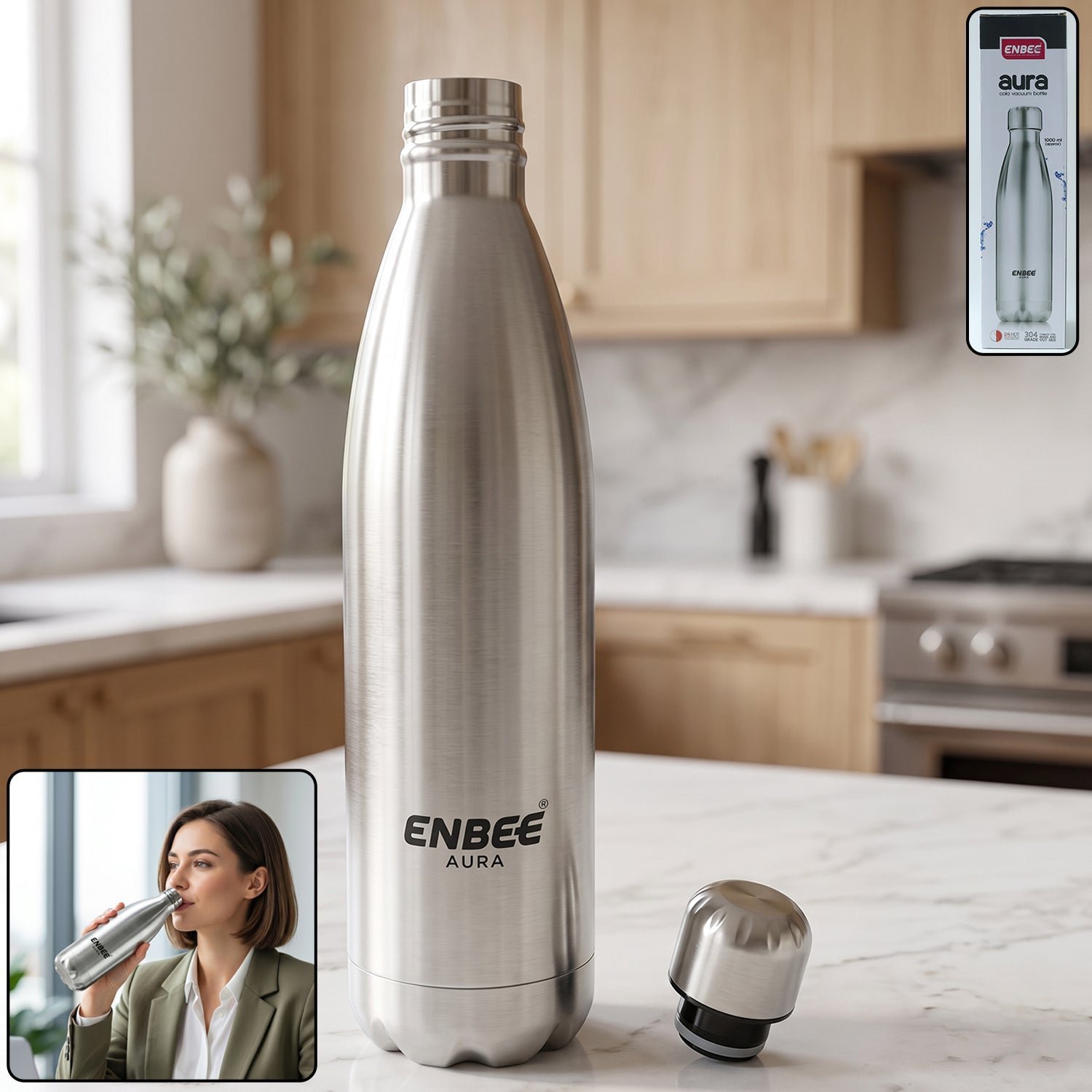Insulated Water Bottle � Keep Drinks Hot & Cold for Hours
