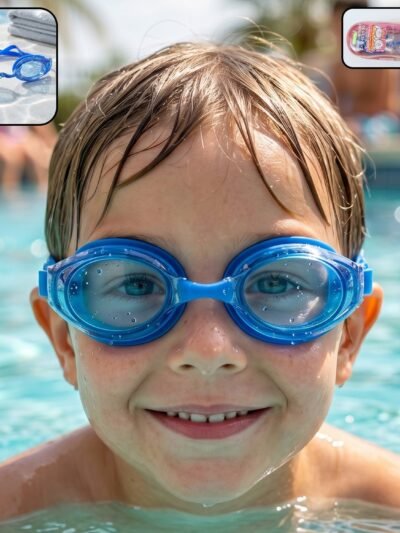 Kids Swimming Goggles � Soft Cushion Seal for Comfortable Fit