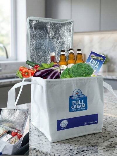 Insulated Thermal Lunch Bag – Keeps Food Hot & Cold for Hours