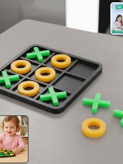 Classic Tic Tac Toe Board Game – Fun & Educational Set for Kids