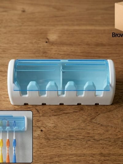 Wall Mounted Toothbrush Holder – Hygienic & Space-Saving Design