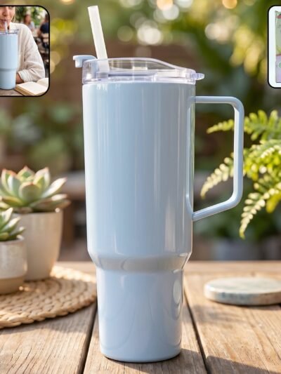 Travel Tumbler � Large 1800ml Capacity with Leak-resistant Lid