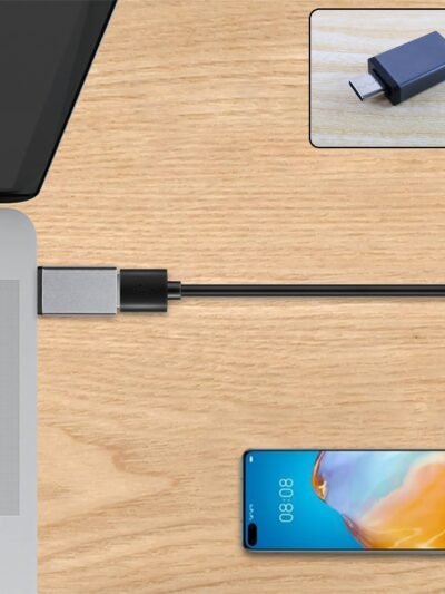 Type-C OTG Adapter – USB-A Converter for Phones & Tablets