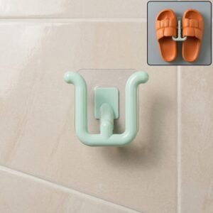 Wall-Mounted Slipper Holder – Space-Saving & Easy to Install