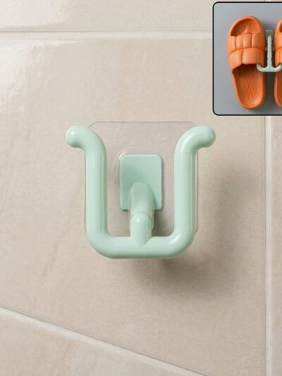 Wall-Mounted Slipper Holder – Space-Saving & Easy to Install