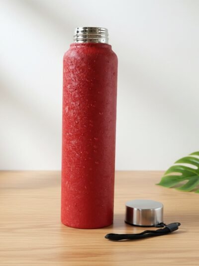 Stainless Steel Water Bottle 1000 ML – Leakproof & Insulated Red