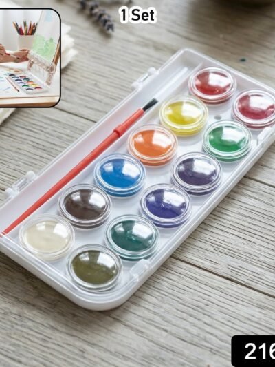 Watercolour Paint Set for Kids � Vibrant Colors & Portable Design