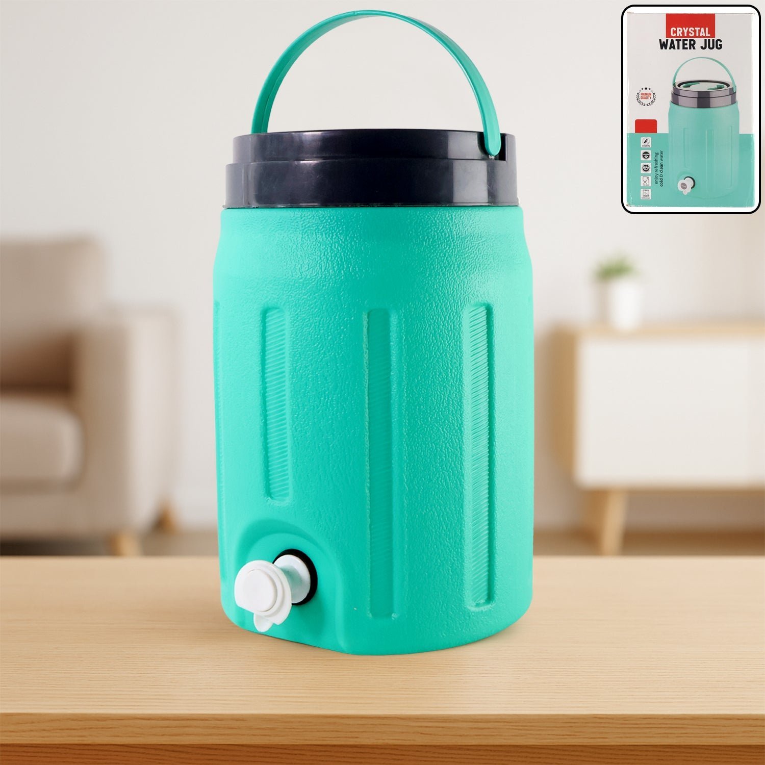 5.5L Insulated Water Jug – Keeps Water Cool & Odorless