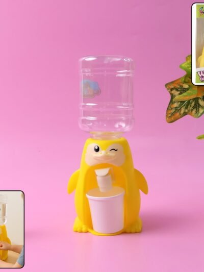 Kids Water Dispenser Toy – Manual Tap with Refillable Bottle