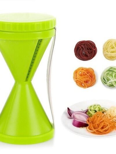 Vegetable Spiral Slicer – Dual Blade for Zoodles | Indo Glow