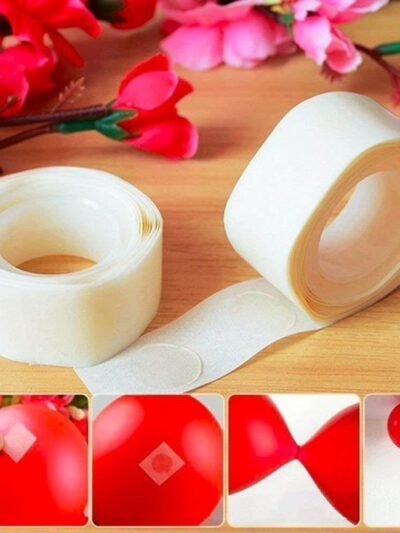 Glue Dots for Balloons & Decor – 100 Pcs Removable | FastenMate