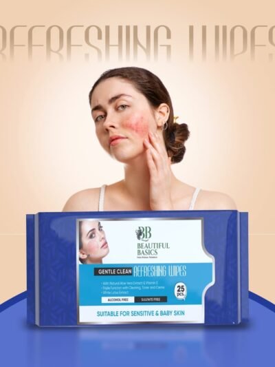 Facial Wet Wipes – Refreshing & Alcohol-Free | Beautiful Basics