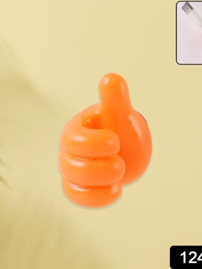 Hand-Shaped Silicone Wall Clip – Durable Organiser for Keys & Cables