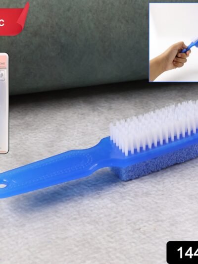 Foot Scrubber Brush with Pumice Stone – Dual-Action Exfoliation