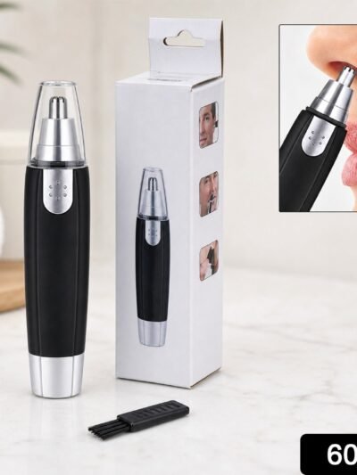 Ear & Nose Hair Trimmer – Painless, Battery-Operated | Calm & Curl