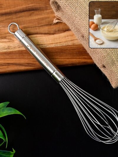 Stainless Steel Large Hand Whisk – Durable & Easy Mixing Tool