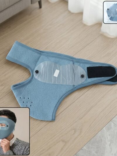Reusable Anti Fog Face Mask – Big Size with Eye Shield for Safety