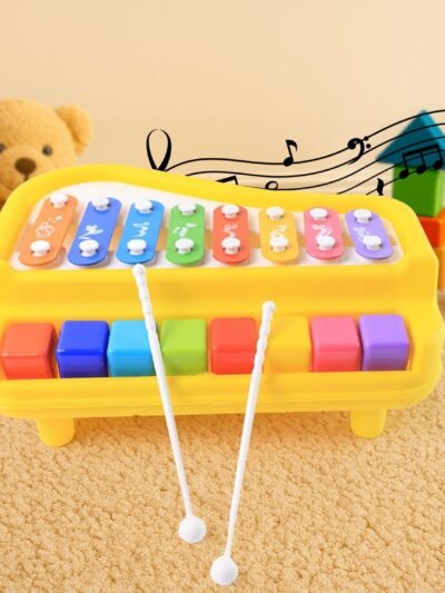Baby Musical Toy Piano with Xylophone – 2-in-1 Educational Toy