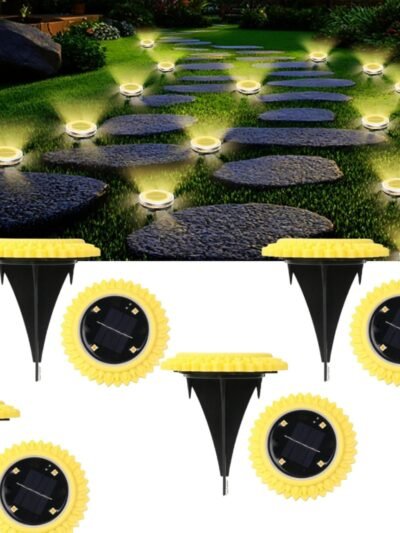 Solar Ground Lights � Waterproof LED Pathway Illumination