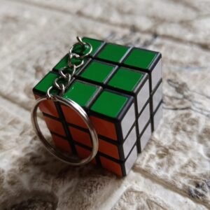 Mini Magic Cube Puzzle – Brain Game Keychain | Boardoria