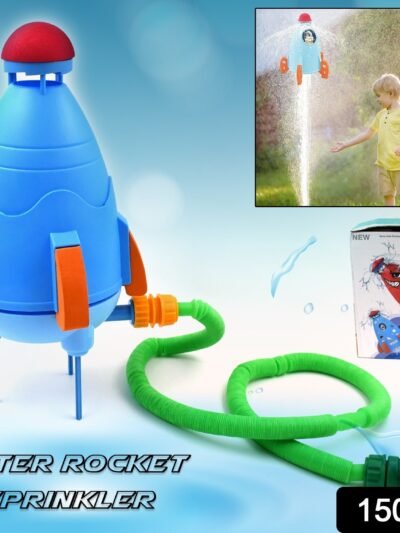 Water Rocket Sprinkler – 360° Rotating Fun for Kids | Puzzle Vista