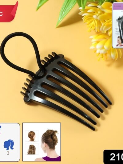 Volumizing Hair Bun Comb Clip – Easy Styling & Instant Volume