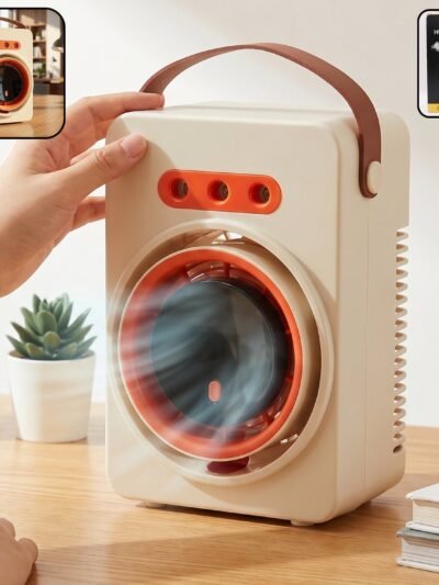Portable Humidifying Air Cooling Fan � Compact & Multi-Functional