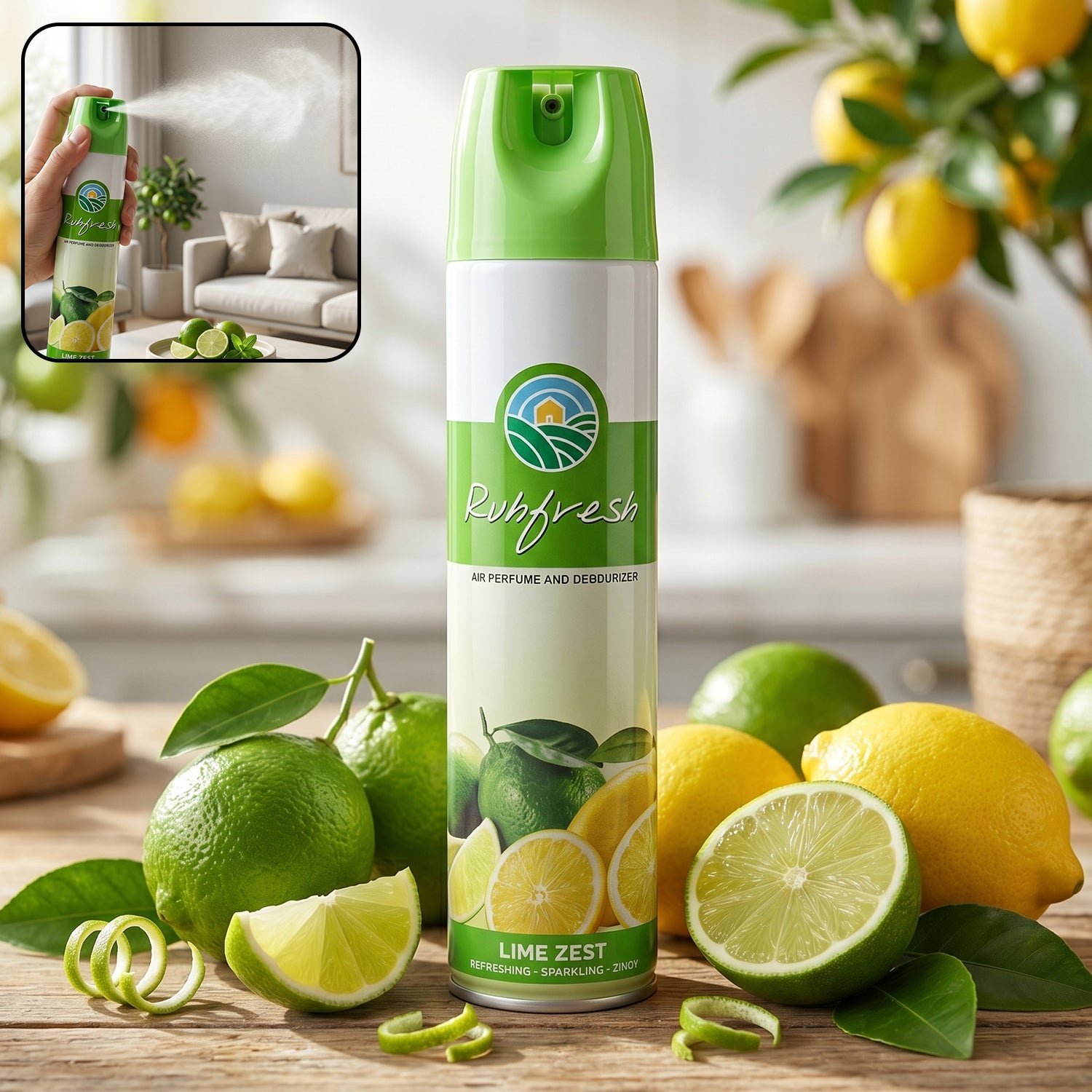 Air Freshener Spray � Refreshing Citrus Effect for Every Space