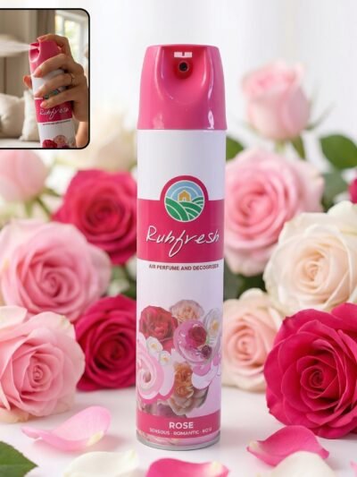 Rose Air Freshener Spray � Long Lasting Floral Scent in 220 ML