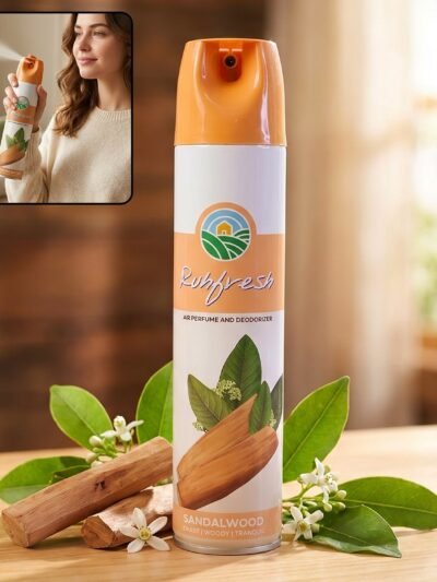 Sandalwood Air Freshener Spray � Long Lasting Fragrance for Homes & Offices