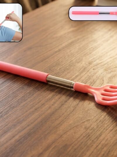 Telescopic Back Scratcher – 59cm Extendable Silicone Claw