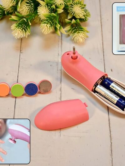 Electric Baby Nail Trimmer – Gentle 6-in-1 Care | Babyova